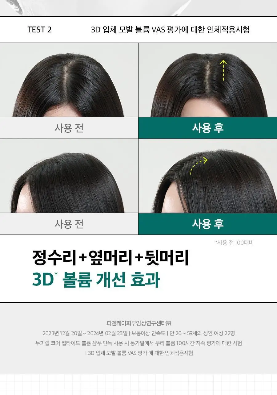 [볼륨/영양]닥터지 두피랩 코어 펩타이드 볼륨 샴푸 500g 상세페이지 22